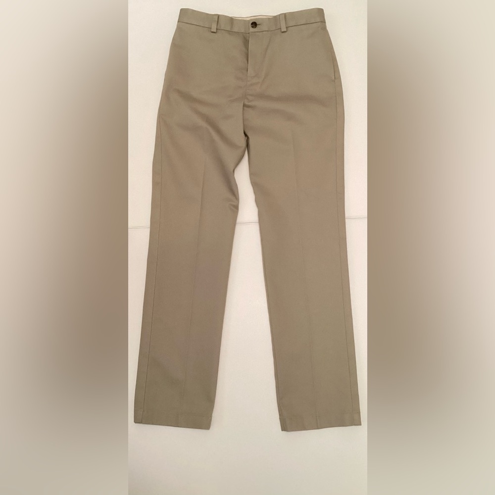 Brooks Brothers Boys Khaki Dress Pants - Beige